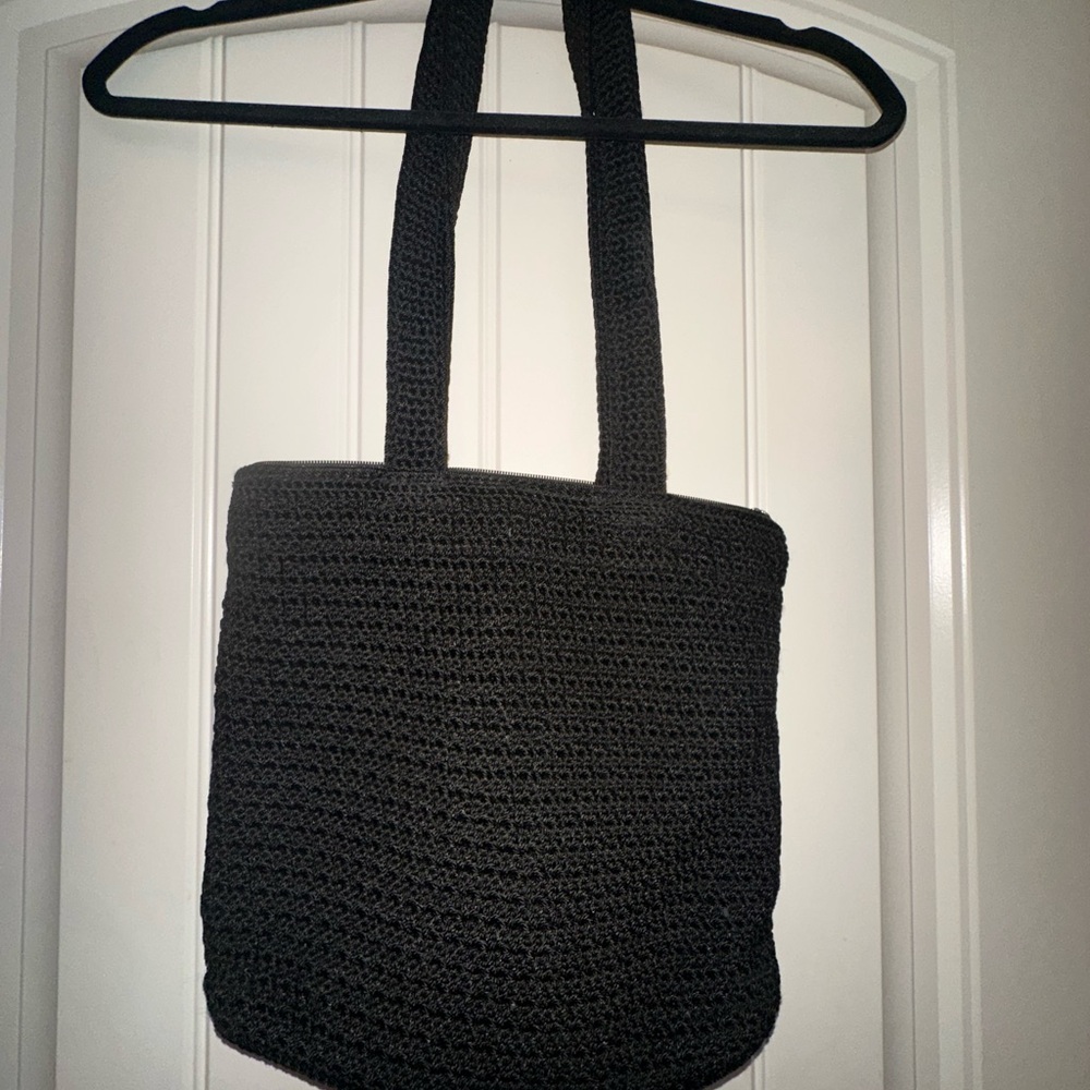 The Sak Black Nylon Tote